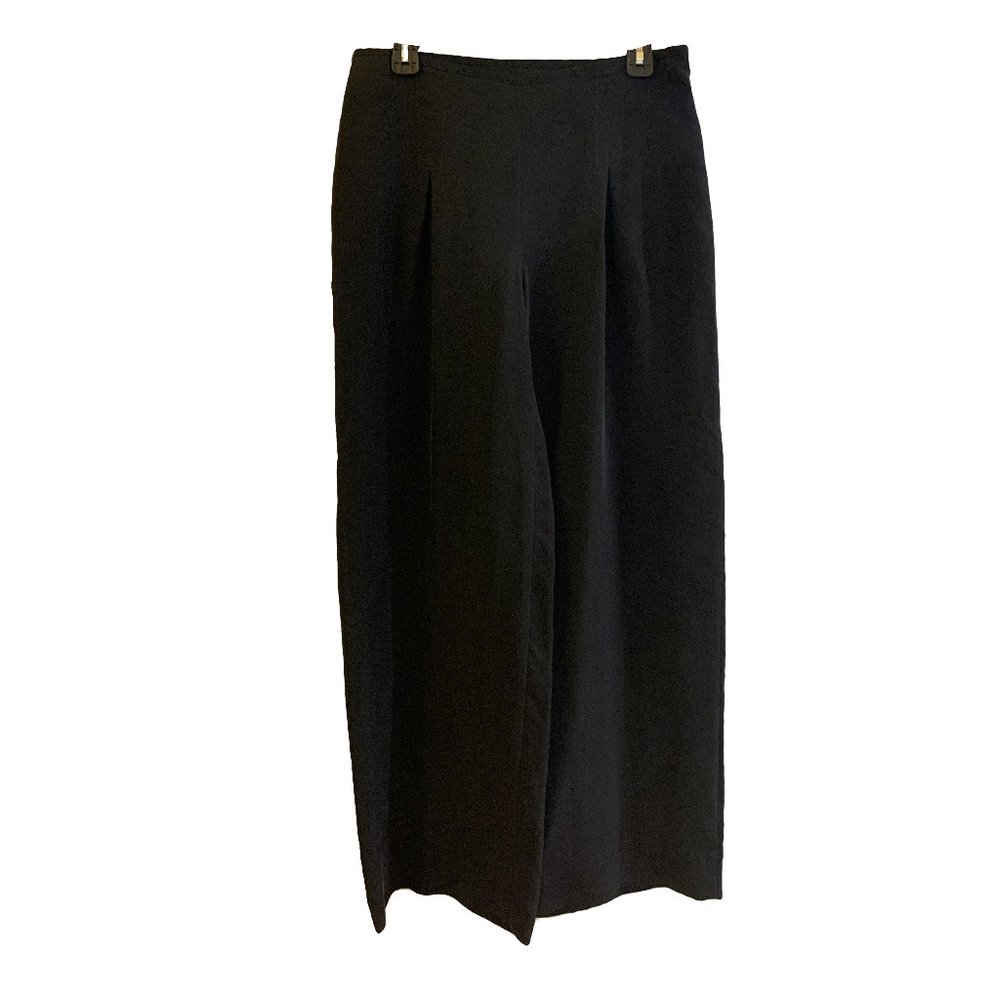 Wide leg, silky dress pants